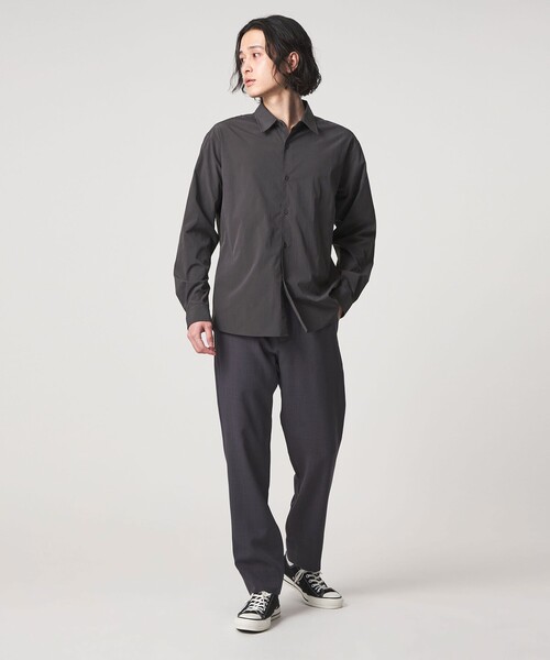 A DAY IN THE LIFE UNITED ARROWS(アデイインザライフユナイテッドアローズ)の「ライトワッシャー ポプリン リラックスレギュラーカラーシャツ<A DAY IN THE LIFE>(シャツ/ブラウス・メンズ・ライトブルー/ダークグレー/ホワイト・M/L)」の8枚目の写真