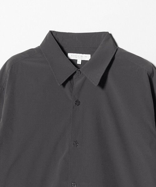 A DAY IN THE LIFE UNITED ARROWS(アデイインザライフユナイテッドアローズ)の「ライトワッシャー ポプリン リラックスレギュラーカラーシャツ<A DAY IN THE LIFE>(シャツ/ブラウス・メンズ・ライトブルー/ダークグレー/ホワイト・M/L)」の13枚目の写真