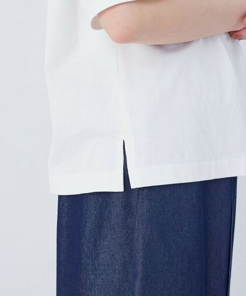 conges payes ADIEU TRISTESSE(コンジェ ペイエ アデュートリステス)の「ベジタブルプリントTシャツ(Tシャツ/カットソー・レディース・オフホワイト/ブラウン/ベージュ・FREE)」の17枚目の写真
