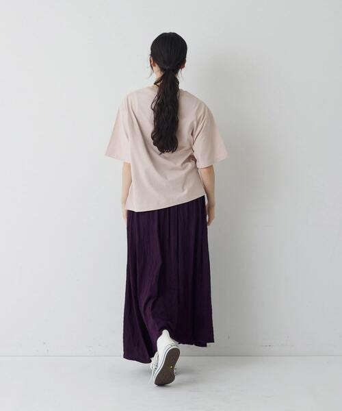 conges payes ADIEU TRISTESSE(コンジェ ペイエ アデュートリステス)の「ベジタブルプリントTシャツ(Tシャツ/カットソー・レディース・オフホワイト/ブラウン/ベージュ・FREE)」の21枚目の写真