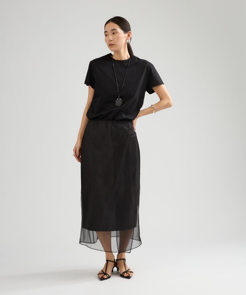 Chaos（カオス）の「Chaos(カオス)/クーシュスカート（スカート・レディース・ベージュ/グレー・38/36）」の9枚目の写真