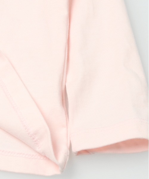 Will Mery（ウイルメリィ）の「【WEB限定】リボン付プリント肩フリル長袖Tシャツ（Tシャツ/カットソー・キッズ・ピンク/スミクロ・80/130/120/110/100/90）」の7枚目の写真