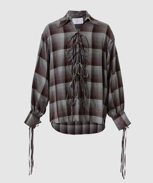 SUGARHILL(シュガーヒル)の「PUNCHING RAYON OMBRE PLAID OPEN SUGARHILL(シュガーヒル)の「PUNCHING RAYON OMBRE PLAID OPEN