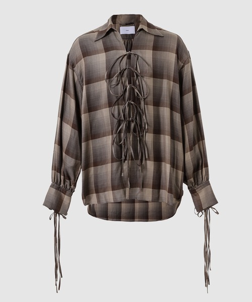 SUGARHILL(シュガーヒル)の「OMBRE STRING SHIRT(シャツ/ブラウス・メンズ・その他2/その他1・2)」の1枚目の写真
