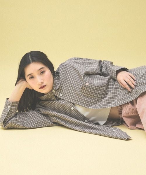 Kappa(カッパ)の「≪Kappa×and ST ウェルネスクラブ≫シャツ(シャツ/ブラウス・レディース・ネイビー/ベージュ/ブルー・MEDIUM/LARGE/SMALL)」の14枚目の写真