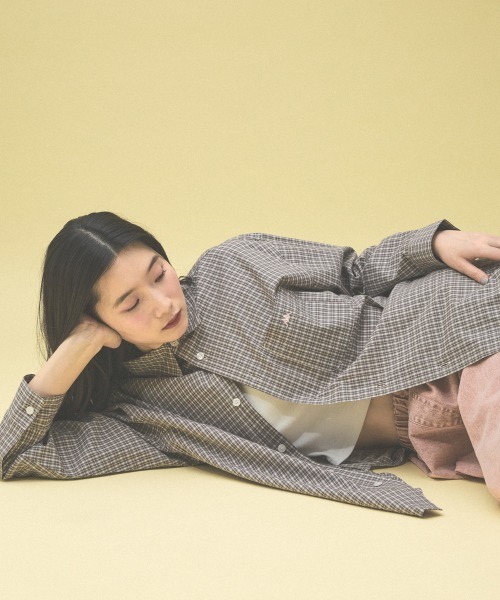 Kappa(カッパ)の「≪Kappa×and ST ウェルネスクラブ≫シャツ(シャツ/ブラウス・レディース・ネイビー/ベージュ/ブルー・MEDIUM/LARGE/SMALL)」の15枚目の写真