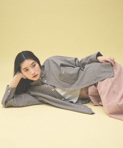 Kappa(カッパ)の「≪Kappa×and ST ウェルネスクラブ≫シャツ(シャツ/ブラウス・レディース・ネイビー/ベージュ/ブルー・MEDIUM/LARGE/SMALL)」の16枚目の写真