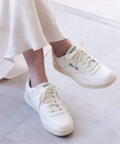 Noble（ノーブル）の「《追加》Reebok/リーボック コート アドバンス 106903（スニーカー・レディース・ホワイト・25cm/24.5cm/24cm/23.5cm/23cm）」の2枚目の写真