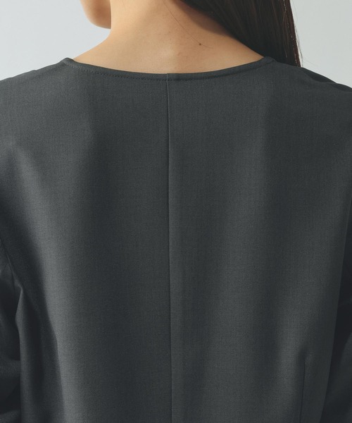 GLOBAL WORK（グローバルワーク）の「シャツカーディガン＊パンツセット/646704（カーディガン/ボレロ・レディース・グレー/チャコールグレー・MEDIUM/LARGE）」の21枚目の写真