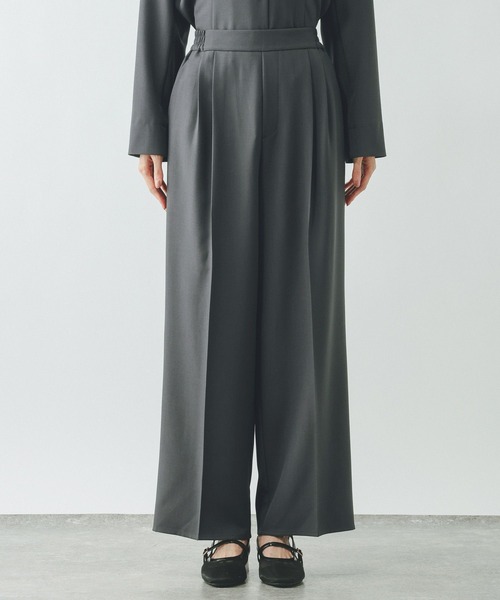 GLOBAL WORK（グローバルワーク）の「シャツカーディガン＊パンツセット/646704（カーディガン/ボレロ・レディース・グレー/チャコールグレー・MEDIUM/LARGE）」の22枚目の写真