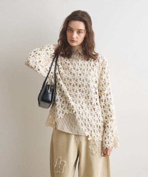 Crisp(クリスプ)の「2wayナローハンドルスクエアバッグ(ショルダーバッグ・レディース・ダークブラウン/ブラック・FREE)」の6枚目の写真