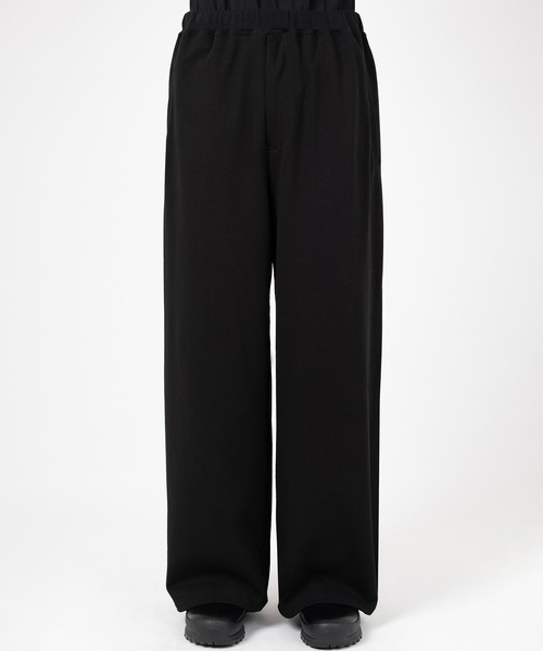 LAD MUSICIAN(ラッドミュージシャン)の「24G LOOP BACK CLOTH STRAIGHT PANTS(スウェットパンツ・メンズ・ブラック・42/46/44)」の2枚目の写真