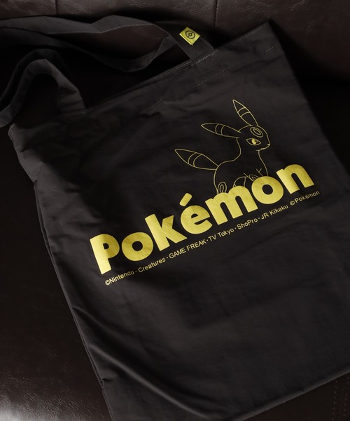 ポケットモンスター(ポケットモンスター)の「Pokemon ポケットモンスター トートバッグ(トートバッグ・レディース・チャコールグレー/アイボリー/ベージュ/イエロー・FREE)」の8枚目の写真