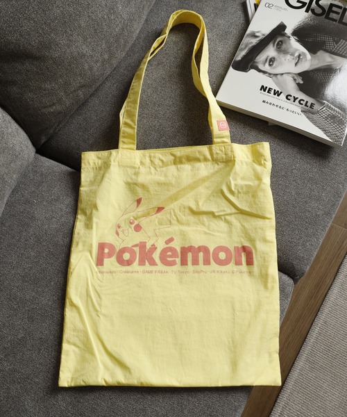 ポケットモンスター(ポケットモンスター)の「Pokemon ポケットモンスター トートバッグ(トートバッグ・レディース・チャコールグレー/アイボリー/ベージュ/イエロー・FREE)」の12枚目の写真