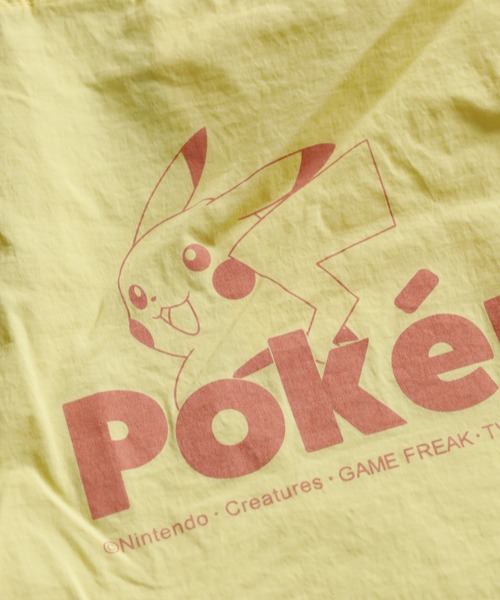 ポケットモンスター(ポケットモンスター)の「Pokemon ポケットモンスター トートバッグ(トートバッグ・レディース・チャコールグレー/アイボリー/ベージュ/イエロー・FREE)」の13枚目の写真