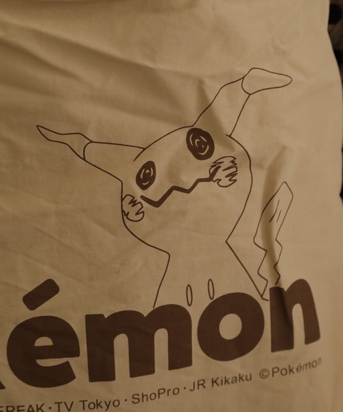 ポケットモンスター(ポケットモンスター)の「Pokemon ポケットモンスター トートバッグ(トートバッグ・レディース・チャコールグレー/アイボリー/ベージュ/イエロー・FREE)」の18枚目の写真