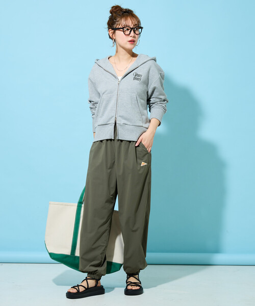 FREAK'S STORE（フリークスストア）の「限定展開 KELTY × FREAK'S STORE/ケルティ 別注 4wayストレッチ ロングパンツ（吸水速乾）（その他パンツ・レディース・オリーブ/ブラック/モカ/ネイビー/ライトグレー・MEDIUM/SMALL）」の8枚目の写真