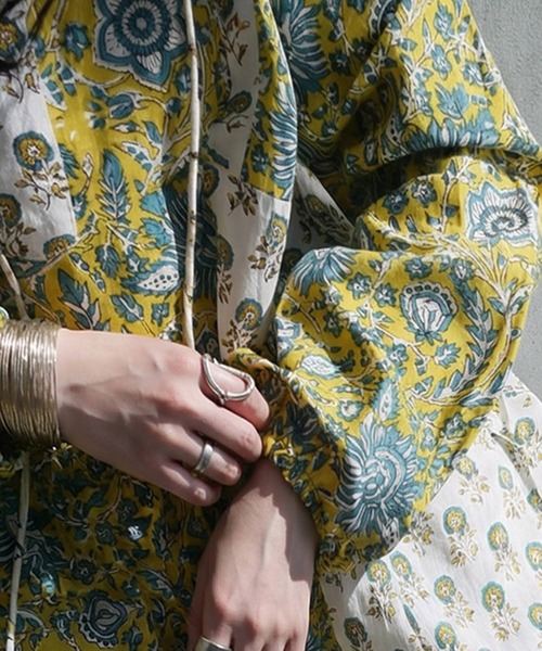 antiqua(アンティカ)の「キーネック ワンピース(ワンピース・レディース・その他・ONESIZE)」の5枚目の写真