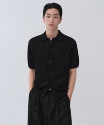 GRANCY】Damage Boucle Knit Cardigan / ダメージデザインブークレ