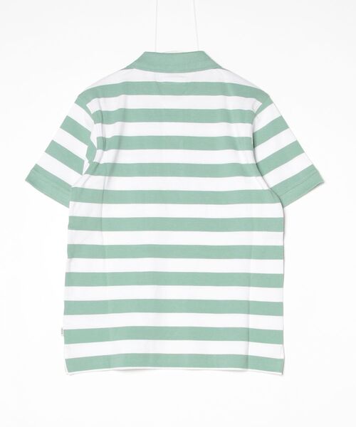 GUESS JEANS（ゲスジーンズ）の「GUESS JEANS STRIPES Polo ポロシャツ（ポロシャツ・メンズ・ホワイト×イエロー/ホワイト×グリーン・X-LARGE/LARGE/MEDIUM/SMALL/XX-LARGE）」の11枚目の写真