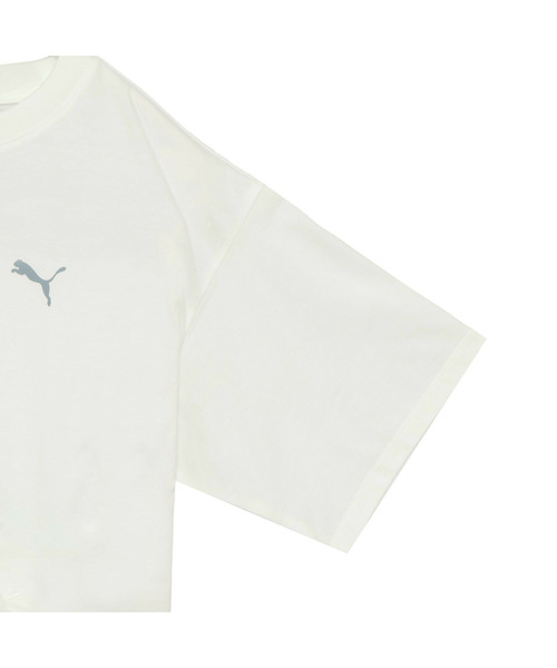 PUMA（プーマ）の「PUMA プーマ ウィメンズ ESS エレベーテッド クール フロント ノット 半袖 T（Tシャツ/カットソー・レディース・ホワイト/レッド系その他2/ブラック・X-LARGE/SMALL/MEDIUM/LARGE）」の16枚目の写真