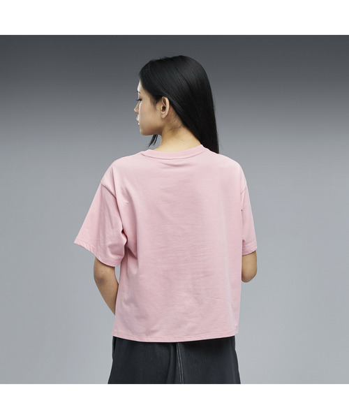 PUMA（プーマ）の「PUMA プーマ ウィメンズ ESS エレベーテッド クール フロント ノット 半袖 T（Tシャツ/カットソー・レディース・ホワイト/レッド系その他2/ブラック・X-LARGE/SMALL/MEDIUM/LARGE）」の20枚目の写真