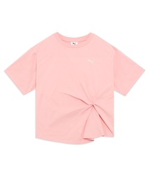 PUMA | PUMA プーマ ウィメンズ ESS エレベーテッド クール フロント ノット 半袖 T(Tシャツ/カットソー)