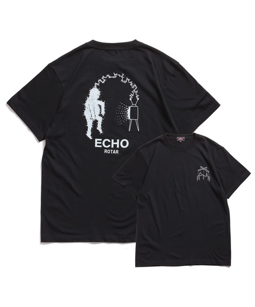 ROTAR(ローター)の「ECHO Tee(Tシャツ/カットソー・メンズ・ネイビー/ホワイト/ブラック・SMALL/MEDIUM/LARGE/X-LARGE)」の3枚目の写真