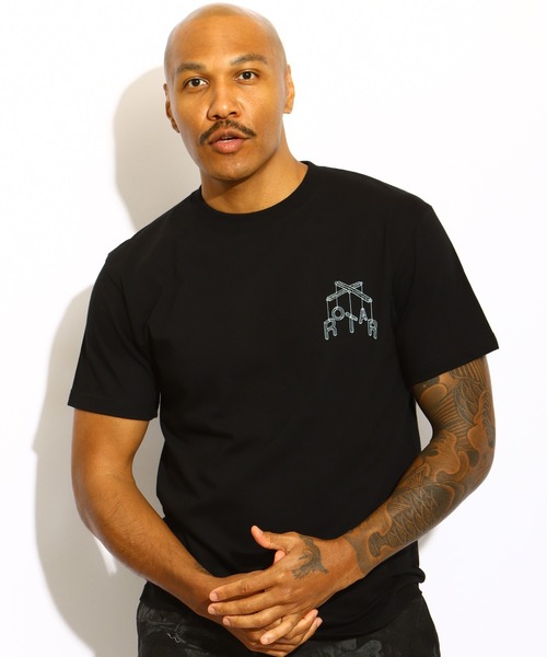 ROTAR(ローター)の「ECHO Tee(Tシャツ/カットソー・メンズ・ネイビー/ホワイト/ブラック・SMALL/MEDIUM/LARGE/X-LARGE)」の5枚目の写真