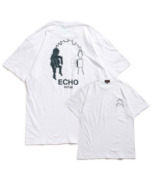 ROTAR(ローター)の「ECHO Tee(Tシャツ/カットソー・メンズ・ネイビー/ホワイト/ブラック・SMALL/MEDIUM/LARGE/X-LARGE)」の7枚目の写真