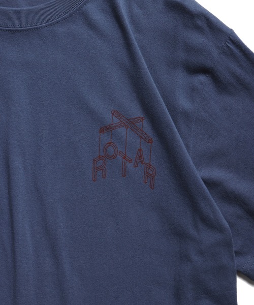 ROTAR(ローター)の「ECHO Tee(Tシャツ/カットソー・メンズ・ネイビー/ホワイト/ブラック・SMALL/MEDIUM/LARGE/X-LARGE)」の8枚目の写真