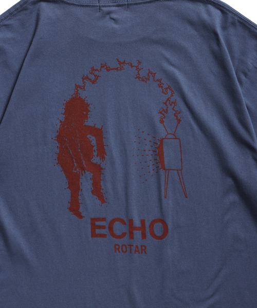 ROTAR(ローター)の「ECHO Tee(Tシャツ/カットソー・メンズ・ネイビー/ホワイト/ブラック・SMALL/MEDIUM/LARGE/X-LARGE)」の9枚目の写真