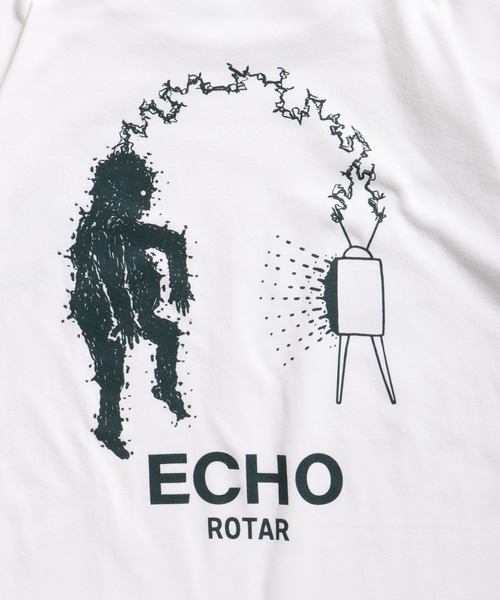 ROTAR(ローター)の「ECHO Tee(Tシャツ/カットソー・メンズ・ネイビー/ホワイト/ブラック・SMALL/MEDIUM/LARGE/X-LARGE)」の11枚目の写真