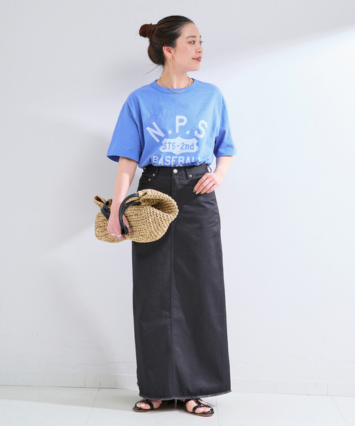 Champion（チャンピオン）の「Champion / チャンピオン 別注 LOGO T-SHIRTS（Tシャツ/カットソー・レディース・イエロー/レッド/グリーン/ホワイト/ブルー・FREE）」の19枚目の写真