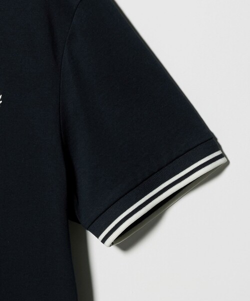 FRED PERRY（フレッドペリー）の「【WEB限定】＜FRED PERRY＞ツインティップ Tシャツ（Tシャツ/カットソー・レディース・ブラック/ホワイト/ネイビー・S）」の21枚目の写真