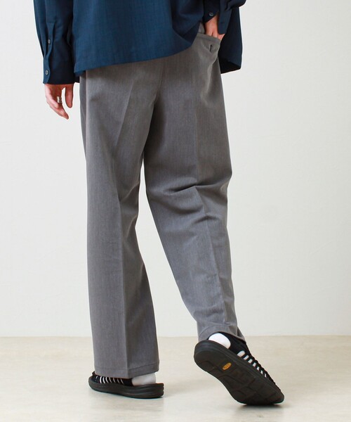 GLOSTER（グロスター）の「【美シルエット】ミディアムストレート フレアパンツ（その他パンツ・メンズ・チャコールグレー/ブラック/グレイッシュベージュ・L/M/S）」の20枚目の写真