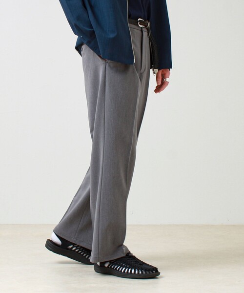 GLOSTER（グロスター）の「【美シルエット】ミディアムストレート フレアパンツ（その他パンツ・メンズ・チャコールグレー/ブラック/グレイッシュベージュ・L/M/S）」の21枚目の写真