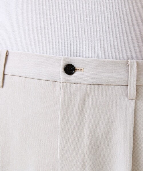 GLOSTER（グロスター）の「【美シルエット】ミディアムストレート フレアパンツ（その他パンツ・メンズ・チャコールグレー/ブラック/グレイッシュベージュ・L/M/S）」の4枚目の写真