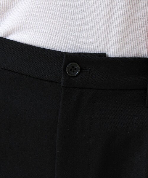 GLOSTER（グロスター）の「【美シルエット】ミディアムストレート フレアパンツ（その他パンツ・メンズ・チャコールグレー/ブラック/グレイッシュベージュ・L/M/S）」の8枚目の写真