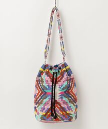 recomend selection/セレクト】double pocket drawstring bag ダブル
