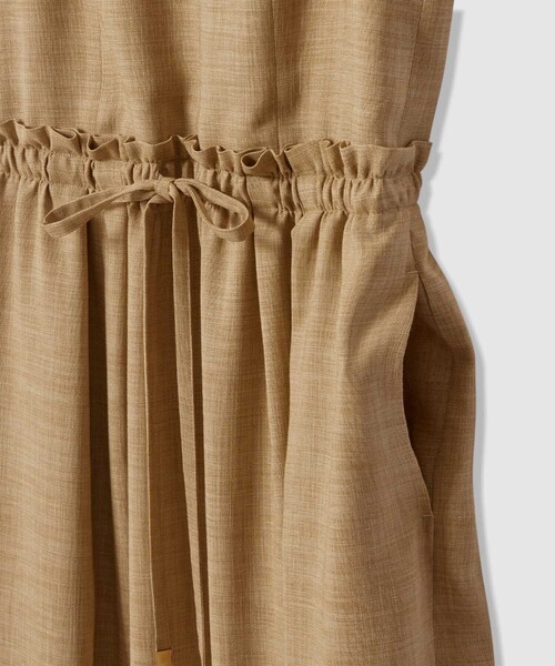 allureville（アルアバイル）の「切替ドロストＩラインワンピース（ワンピース・レディース・ブラック・1/2）」の8枚目の写真