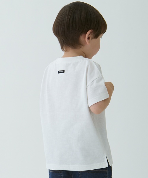 petit main（プティマイン）の「くまマリン半袖Tシャツ（Tシャツ/カットソー・キッズ・ライトブルー/オフホワイト/マルチ/ライトピンク・110cm/100cm/90cm/80ｃｍ/130cm/120cm）」の11枚目の写真