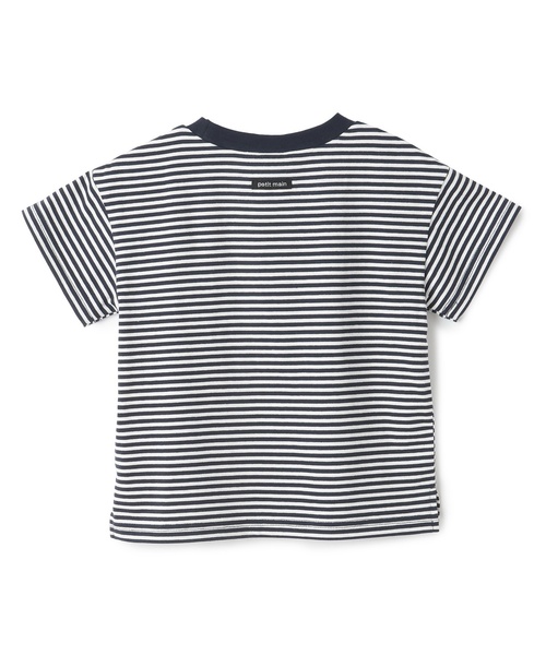 petit main（プティマイン）の「くまマリン半袖Tシャツ（Tシャツ/カットソー・キッズ・ライトブルー/オフホワイト/マルチ/ライトピンク・110cm/100cm/90cm/80ｃｍ/130cm/120cm）」の16枚目の写真