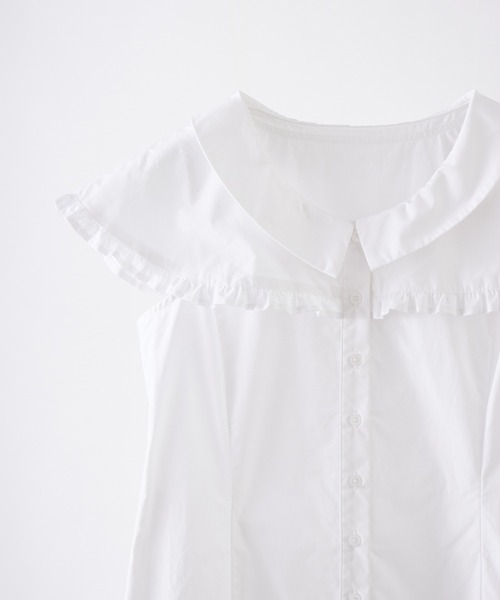 idem(イデム)の「double collar sailor onepiece / セーラーカラーミニワンピース(ワンピース・レディース・ネイビー/ホワイト・FREE)」の17枚目の写真