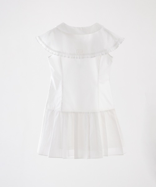 idem(イデム)の「double collar sailor onepiece / セーラーカラーミニワンピース(ワンピース・レディース・ネイビー/ホワイト・FREE)」の19枚目の写真