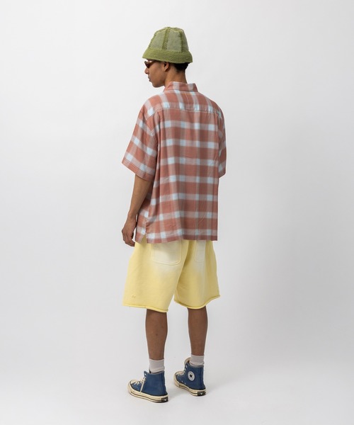 UNION（UNION TOKYO）（ユニオン）の「UNION TOKYO DEANE SS SHIRT ユニオントーキョー シャツ（シャツ/ブラウス・メンズ・ダークブラウン/パープル・S/M/L/XL）」の10枚目の写真