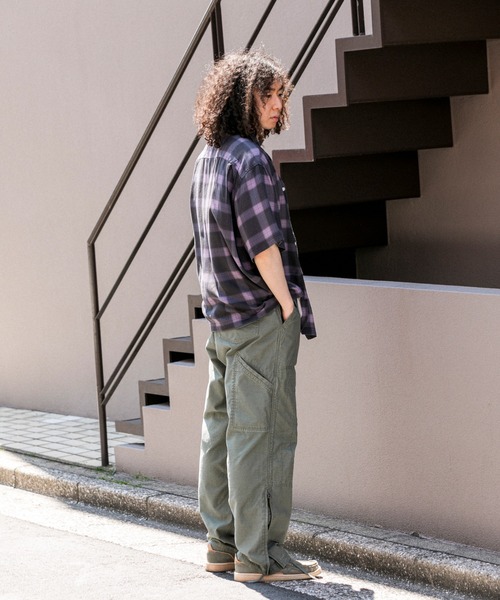UNION（UNION TOKYO）（ユニオン）の「UNION TOKYO DEANE SS SHIRT ユニオントーキョー シャツ（シャツ/ブラウス・メンズ・ダークブラウン/パープル・S/M/L/XL）」の17枚目の写真
