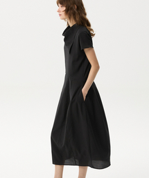 MIDNLOW（ミッドアンドロー）の「Scarf Dress(Black)（ワンピース）」