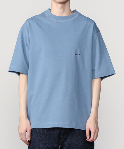 GYMPHLEX（ジムフレックス）の「Gymphlex | ロゴ刺繍 半袖ビッグTシャツ MEN（Tシャツ/カットソー・メンズ・ダークネイビー/ライトグレー/ブルー系その他/オフホワイト/オレンジ系その他・M/L）」の12枚目の写真