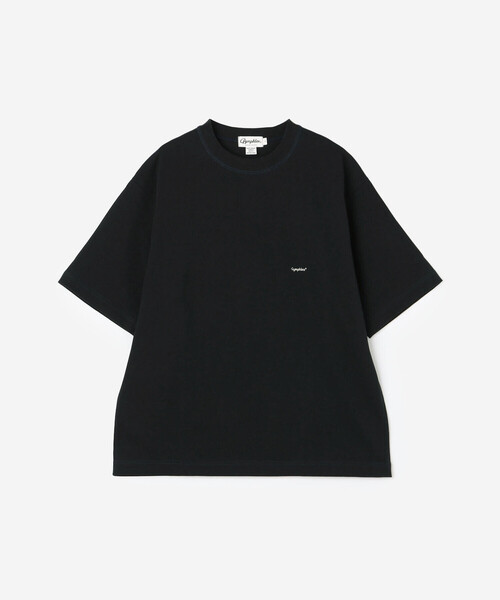 GYMPHLEX（ジムフレックス）の「Gymphlex | ロゴ刺繍 半袖ビッグTシャツ MEN（Tシャツ/カットソー・メンズ・ダークネイビー/ライトグレー/ブルー系その他/オフホワイト/オレンジ系その他・M/L）」の22枚目の写真